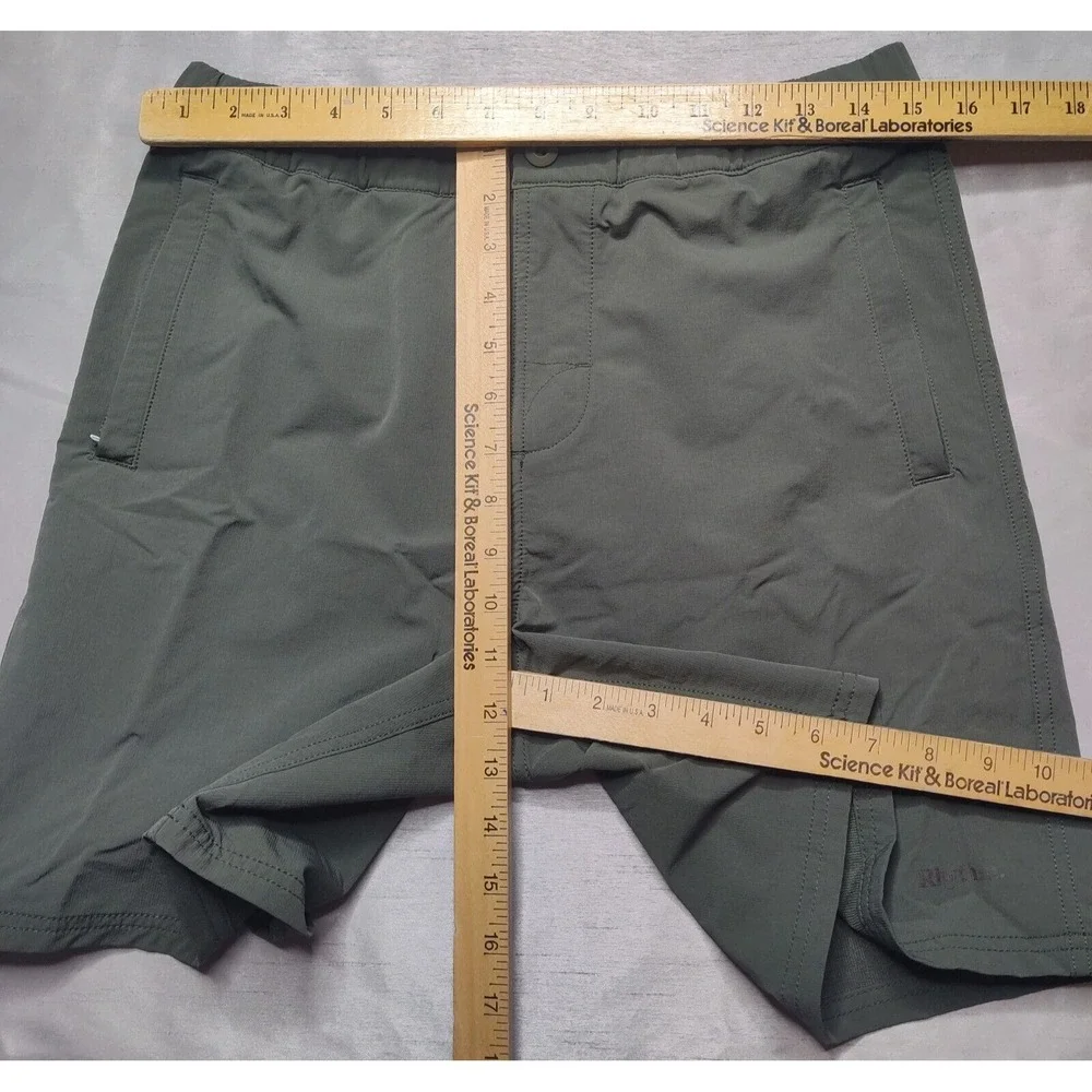 RYHTHM Men Size 32 Green Nylon‎ Stretch 7